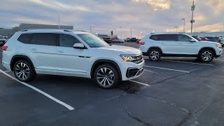 Differences between VW Atlas SEL and Atlas SEL Premium RLine [upl. by Kcirret507]