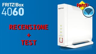 Recensione Fritzbox 4060 FTTH Fastweb [upl. by Wilda]