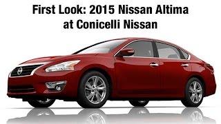 2015 Nissan Altima walkaround wwwconicellinissancom [upl. by Giltzow108]