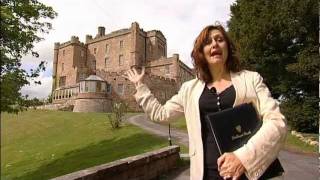 Dalhousie Castle Hotel reviewed by Diana Luke for MyCastleTV [upl. by Norse]