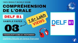 DELF B1  Compréhension de lorale No 03  DELF B1 Listening Practice Test Online [upl. by Chuah]