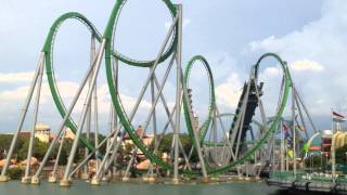 Roller Coaster ride at Universal Studios Orlando [upl. by Aubarta]