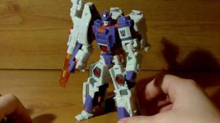 Transformers Challenge At Cybertron Galvatron Review [upl. by Arlyne]