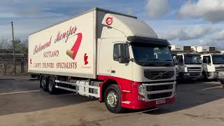 SOLD 2013 Volvo FM 330 6x2 31FT Box Truck 26T  Dixon Commercial Exports Ltd [upl. by Tilford266]