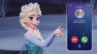 Elsa Frozen Fake Call  Magical Surprise Call from Elsa  Fun Chat [upl. by Nnairrek431]