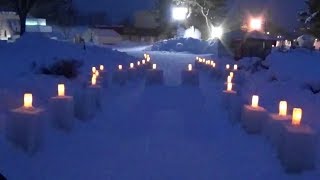 2018年 第52回大沼函館雪と氷の祭典 大沼公園雪祭り [upl. by Neehahs]