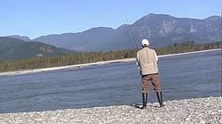 Fishing Chinook Salmon on Fraser River bottom Bouncing [upl. by Roberts464]