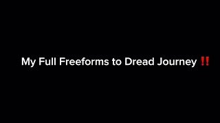 My Full Freeform To Dread Journey ‼️‼️ [upl. by Wolfgram460]