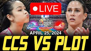 CREAMLINE VS PLDT 🔴LIVE NOW  APRIL 25 2024  PVL ALL FILIPINO CONFERENCE 2024 pvl2024 [upl. by Ahsinwad]