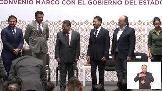 Firma de Convenio Intercambio Tecnológico Gobierno de Hidalgo y Gobierno de la Ciudad de México [upl. by Doreen]