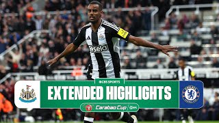 Newcastle United vs Chelsea Extended Highlights  Carabao Cup  CBS Sports Golazo [upl. by Airrotal]