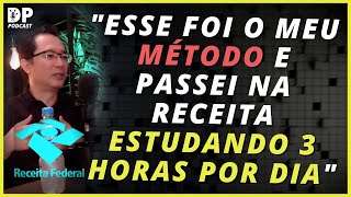 CICLO DE ESTUDOS OTIMIZADO DE UM APROVADO PRA AUDITOR FISCAL DA RECEITA FEDERAL [upl. by Aeslahc]