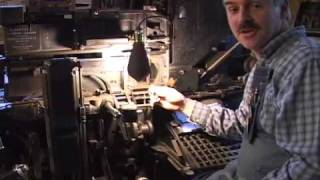 Present  Linotype with Jim Gard [upl. by Hgielra]