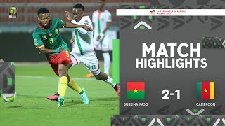 Burkina Faso 🆚 Cameroon  Highlights  TotalEnergiesAFCONU17 2023  MD3 Group C [upl. by Jamnis948]