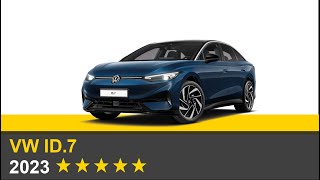 Euro NCAP Crash amp Safety Tests of VW ID7 2023 [upl. by Greenman]