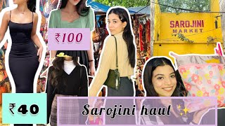 SAROJINI NAGAR HAUL sarojini nagar latest winter and summer collection  Shreya Sharma [upl. by Yenar]