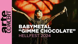 BABYMETAL  quotGimme Chocolatequot  Hellfest 2024 – ARTE Concert [upl. by Jeanine]