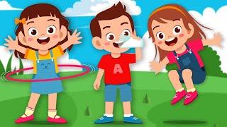 Action Verbs Song  Learning Songs For Kids  KLT [upl. by Turley]