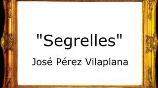 Segrelles  José Pérez Vilaplana Pasodoble [upl. by Corie654]