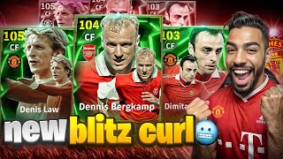 NEW D BERGKAMP BLITZ CURL PACK OPENING  GAMEPLAY 🔥 eFootball 25 mobile [upl. by Eiveneg618]