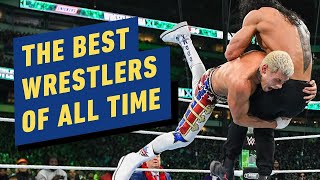 The Top Wrestlers of All Time [upl. by Irihs399]