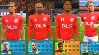 PLANTILLA COMPLETA del MANCHESTER UNITED en DLS 24  Dream League Soccer 24 [upl. by Nair]