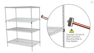 Assembly  EZADD How to Slant a Shelf [upl. by Inglebert]