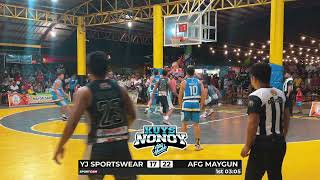 Mayor GBD Invitational Basketball Tournament Battle For 250k Championship Game AFG MAYGUN VS YJ [upl. by Ramos]