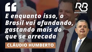 Cláudio Humberto adiamento do corte de gastos impacta na inflação  Jornal Gente [upl. by Ddene]