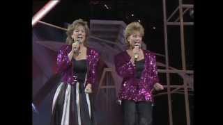 1985 Eurovision Norway  Bobbysocks  La det swinge HQ [upl. by Necyrb552]