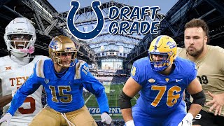 Grading the 2024 Indianapolis Colts Draft Class [upl. by Irim]