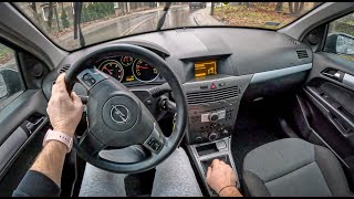 2005 Opel Astra H 17 CDTI 100HP 0100 POV Test Drive 1438 Joe Black [upl. by Etyam]