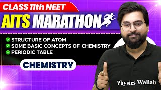 Complete CHEMISTRY in 1 Shot  Part 1  Class 11th NEET  AITS Marathon [upl. by Ahsratan]