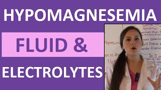 Hypomagnesemia Fluid amp Electrolytes Nursing Students Made so Easy NCLEX Review [upl. by Haroppizt]