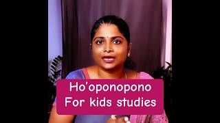 Ho’oponopono for children’S studies Watch Related full video indumathimano hooponopono studies [upl. by Yelrahs101]