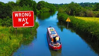 Why does no one go this way up the River Avon  UK by narrowboat  243 [upl. by Adniroc376]