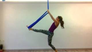 Aerial Yoga by Elena Mouratidou [upl. by Annahoj]