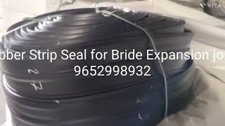 Rubber Strip Seal for Bride Expansion Joint [upl. by Hermon]