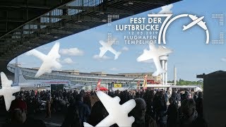 70 Jahre Luftbrücke  Rosinenbomber fliegen wieder  Berlin Airlift 70 years [upl. by Nedla426]