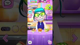 Talking Angela shorts cat talkingangela reels rek funny shortsviral top [upl. by Amalburga]