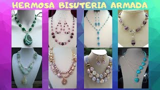 BISUTERIA ARMADA 😍 IDEAS PARA HACER BISUTERIA💍 [upl. by Otir197]