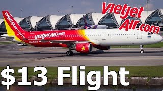 VIETJET AIR Flight Review Chiang Mai to Bangkok Thailand [upl. by Einahc]