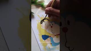 Doraemon drawing ✨️ shorts doraemon youtubeshorts forkids [upl. by Synned]