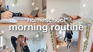 my homeschool morning routine junior in high school [upl. by Osher]