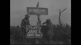 MeuseArgonne Offensive September 26 to November 11 1918 Scenes of Traffic Conditions [upl. by Bram]