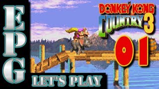 Exo Plays Donkey Kong Country 3 GBA 103 Episode 1 [upl. by Ahsikam]