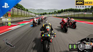 MotoGP 23 Mooney VR46 Racing Team  Ultra High Graphics Gameplay 4K HDR 60FPS [upl. by Yennep]