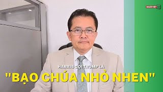 Harris gọi Trump là quotbạo chúa nhỏ nhenquot [upl. by Eirok]