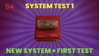 Notifier NFS2640 s4 Fire Alarm System Test 1New Panel [upl. by Nuawaj]