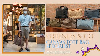 ไปเชียงใหม่ห้ามพลาด กระเป๋า Tote แคนวาสจาก Greenies amp Co สำหรับผู้ชายสไตล์ Classic l SIGNORE CLOSET [upl. by Ennaul36]